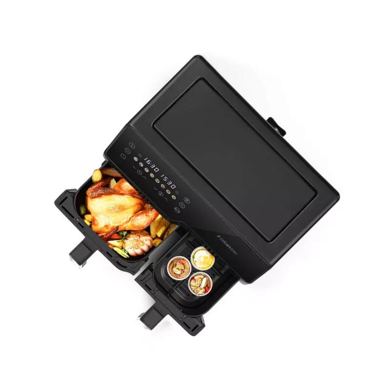 Fritadeira de ar Extralink Home SJ-1000 10L EU, (6L+4L) 2500W