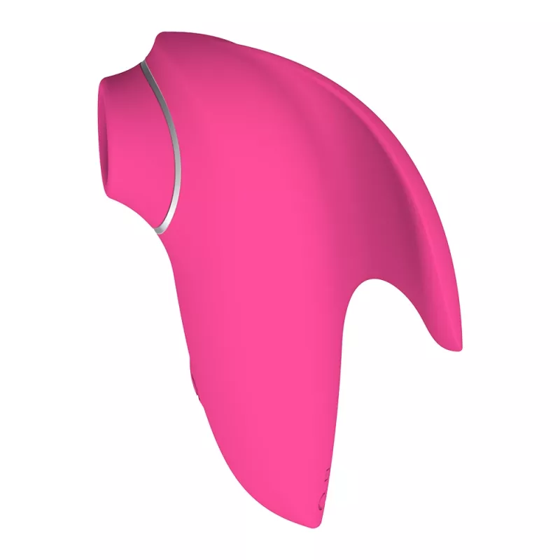 Massageador de clítoris Erolab Dolphin VVS01r rosa — estimulador pessoal compacto, recarregável por USB