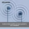 Headset Sony IER-EX15C Com fios In-Ear Chamadas/Música USB Type-C Azul