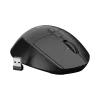 Rato sem fios NATEC KITE NMY-2347, até 4000 DPI, cliques silenciosos, roda de deslocamento inclinável, preto