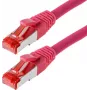 Cabo de rede Helos CAT6 S/FTP (PIMF) 3 m magenta