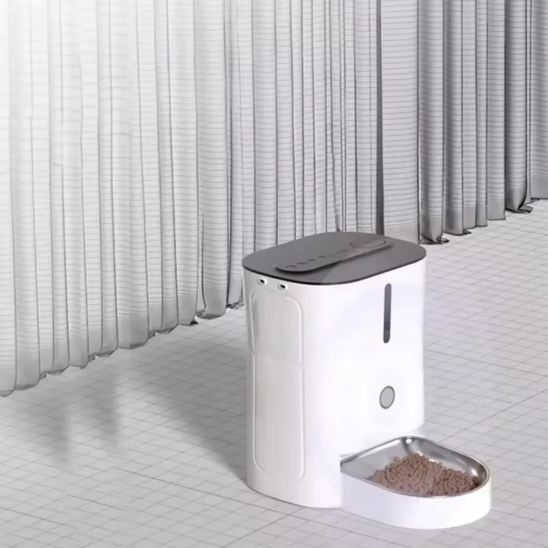 Alimentador automático Sponge SPONGE Pet Feeder Smart DUAL — alimentador inteligente de dois comedouros para animais de estimação