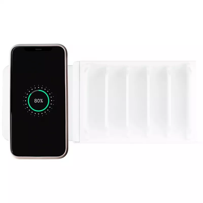 Carregador para dispositivos móveis Alcasa PCA-D006WQL branco carregamento rápido