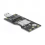 Delock 63166 Conversor USB 3.0 Type-A para M.2 Key B com slot SIM