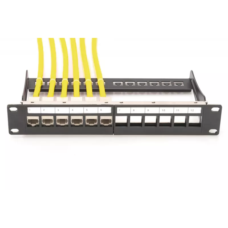 Cabo de rede Digitus CAT 7A S/FTP cabo de instalação 500 m amarelo