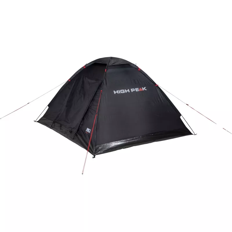 Tenda piramidal High Peak Beaver 3 3 pessoas estrutura rígida impermeável 150 cm