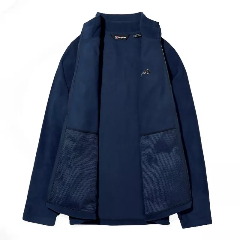 Casaco Berghaus Prism PT InterActive Jacket para homem tamanho M com mochila Remote Hike 23L, mochila para mulher preta