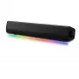 Sound Blaster GS3 barra de som compacta para gaming com RGB e tecnologia SuperWide, alimentada por USB, Bluetooth 5.4, saída para auscultadores para PC e Mac