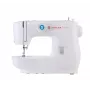 Máquina de costura semiautomática SINGER M2105 – 8 pontos, casa de botão em 4 passos, braço livre, elétrica, branca