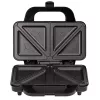 Sanduicheira Adler AD 3043, 1300 W, placas antiaderentes, 2 sanduíches, superfície de cozedura 285 × 152 mm, preta