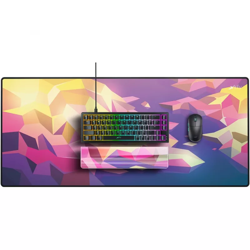 Apoio de pulso Cherry Xtrfy WR5 Compact - Litus rosa (WR5-CPT-LITUS-PINK)