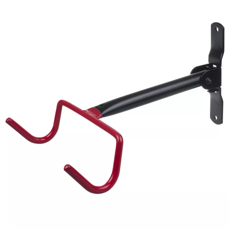 Suporte de bicicleta de parede MACLEAN MC-430, suporte horizontal, suporta até 30 kg, preto