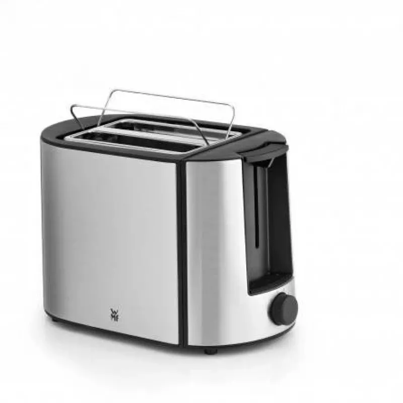 Torradeira WMF Bueno Pro 6 — 2 fatias, 870 W, prateado/preto