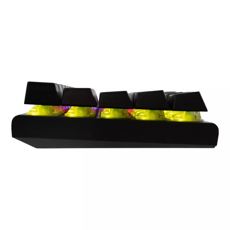 Teclado mecânico gaming White Shark Wakizashi GK-002721V2 — estrutura cinzento-preto, layout US, switches azuis