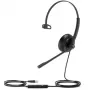 Headset Yealink UH34 com fios arco de cabeça Escritório/Call center Preto