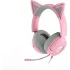 Auscultadores Razer Kraken Kitty V3 X — Com fios, USB Type-A, Over-Ear, 20–28kHz, cabo de 1,3 m, Rosa