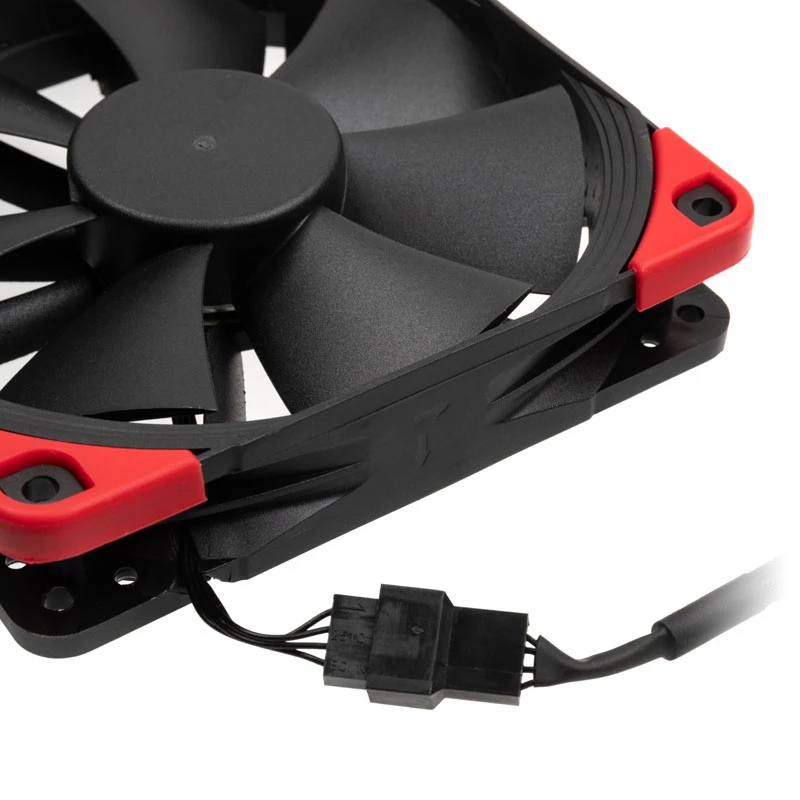 Ventoinha de caixa Noctua NF-F12 PWM chromax.black.swap 120mm