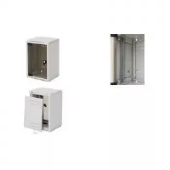 Triton Delta 25,40cm (10) - Caixa - adequada para montagem na parede - RAL 7035 - 9U - 25,4 cm (10)