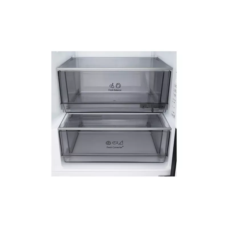 Combinado frigorífico-congelador LG GBBS322CEV de instalação livre 375 L preto