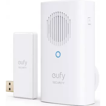 Anker E8741021 - Branco - Campainha de vídeo 2K (a pilhas) - HomeBase 2 - Sem fios - Pilha (E8741021)