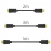 Cabo DisplayPort Unitek Y-C609BK — 3 m, macho-macho, preto