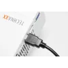 Projetor de distância padrão Technaxx TX-113 1800 ANSI lúmenes LED 800x480 branco