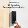 Campainha de vídeo Eufy C30 2K FHD — campainha inteligente sem fios, resolução 2K, áudio bidirecional, deteção de movimento