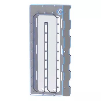 Distro Plate Triton Wraith 2.0 Elite — Distro Plate, superfície prateada