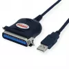 ROLINE 12.02.1092 adaptador de cabo IEEE 1284 USB-A preto (12.02.1092)