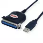 ROLINE 12.02.1092 adaptador de cabo IEEE 1284 USB-A preto (12.02.1092)