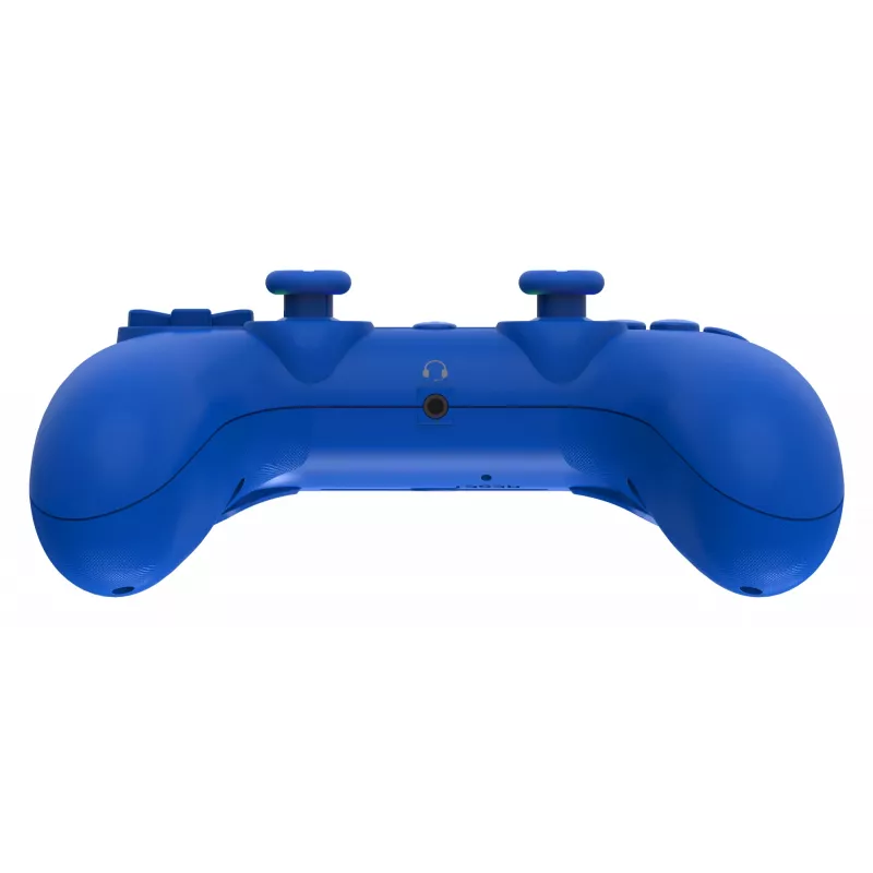 Comando LED sem fios SUBSONIC SA5639-3 para PS4 e PC, comando sem fios azul
