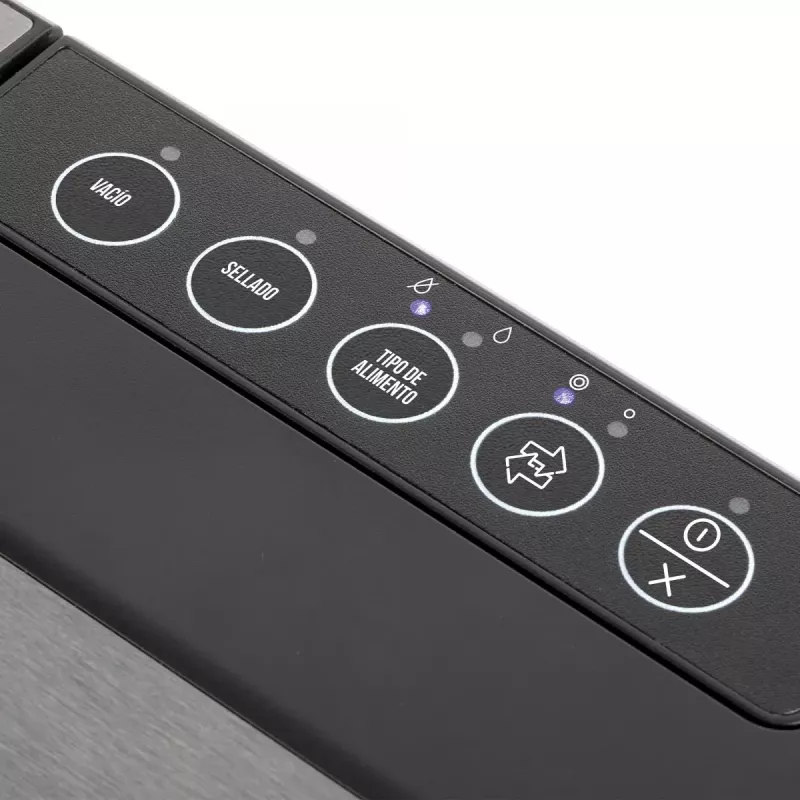 Máquina de vácuo JATA JEEV2240 700 mbar preto aço inoxidável