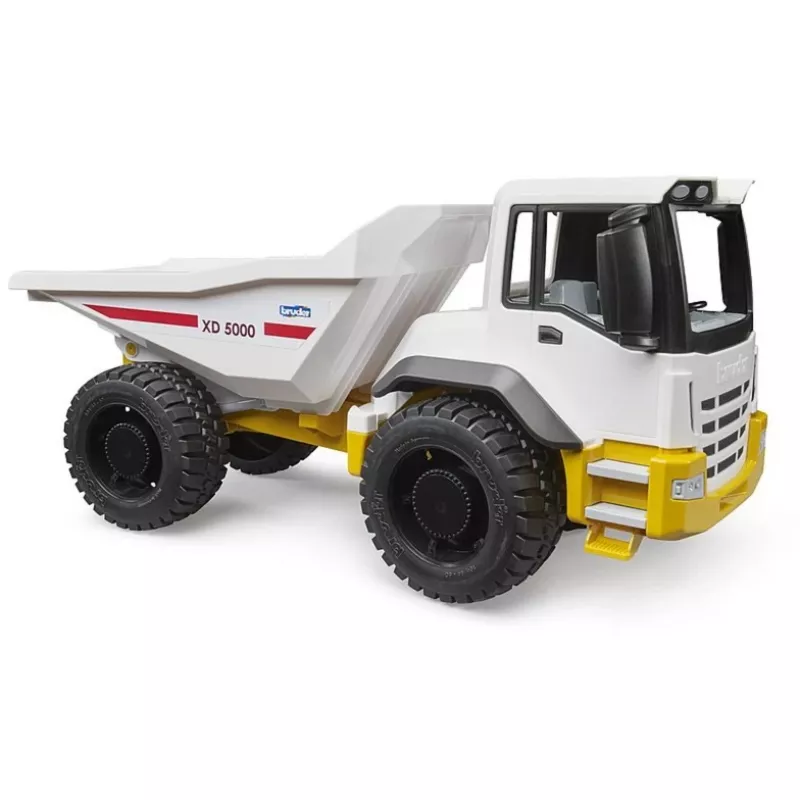 Dumper de brinquedo BRUDER ROADMAX modelo 03470 – veículo de construção para crianças, plástico robusto, caixa basculante móvel