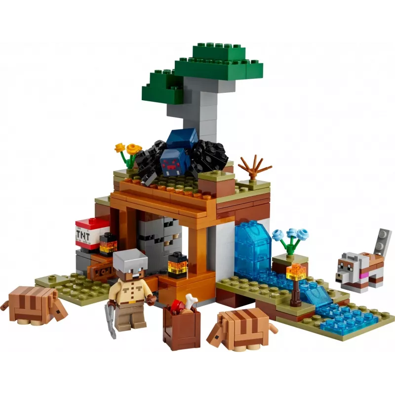 LEGO MINECRAFT 21269 A expedição mineira do tatu