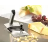 Fatiador manual GEFU TARTUFOLO preto, aço inoxidável plástico ABS, aço inoxidável