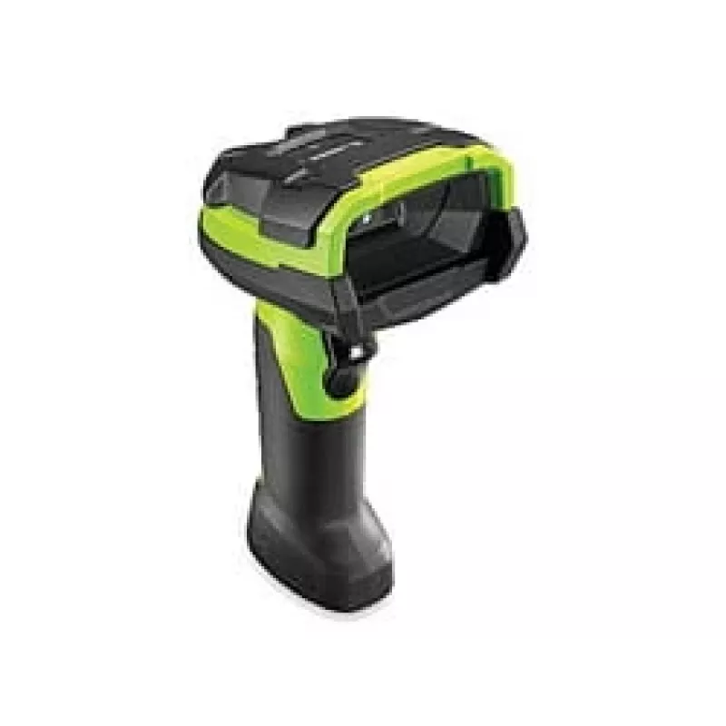 Leitor de códigos de barras de mão Zebra DS3678-SR 1D/2D LED preto, verde