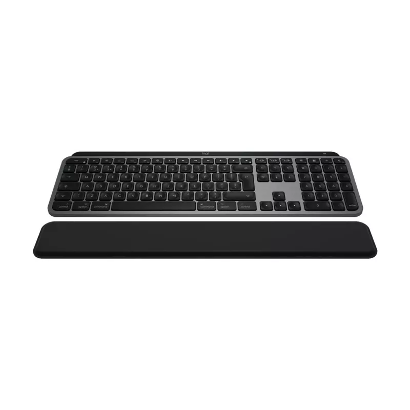 Logitech MX Keys S Combo para Mac, sem fios, conjunto de teclado e rato layout DE, teclas e funções otimizadas para macOS