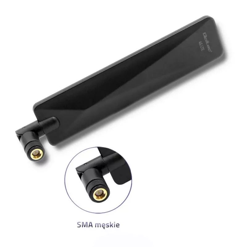 Antena 4G LTE Qoltec 57018 omnidirecional | 7dBi | interior