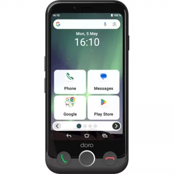 Smartphone Doro Aurora A10 4.5 polegadas 4GB 64GB preto
