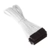 SilverStone PP07-MBW - cabo de extensão de alimentação - ATX, 24 pinos (M) - ATX, 24 pinos (F) - 30cm - branco (SST-PP07-MBW)