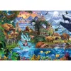 Jigsaw Puzzle 1000 pcs, schmidt spiele Panorama of the Animal World, modelo 58866