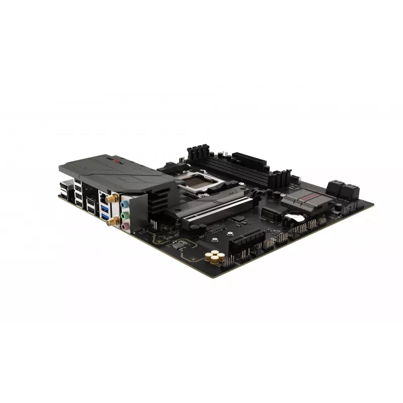 Motherboard Sapphire PULSE B850M WIFI — AMD B850 micro ATX, Socket AM5, DDR5 até 7600 MHz, 4 DIMM, 192 GB, Wi-Fi 6, 2.5GbE