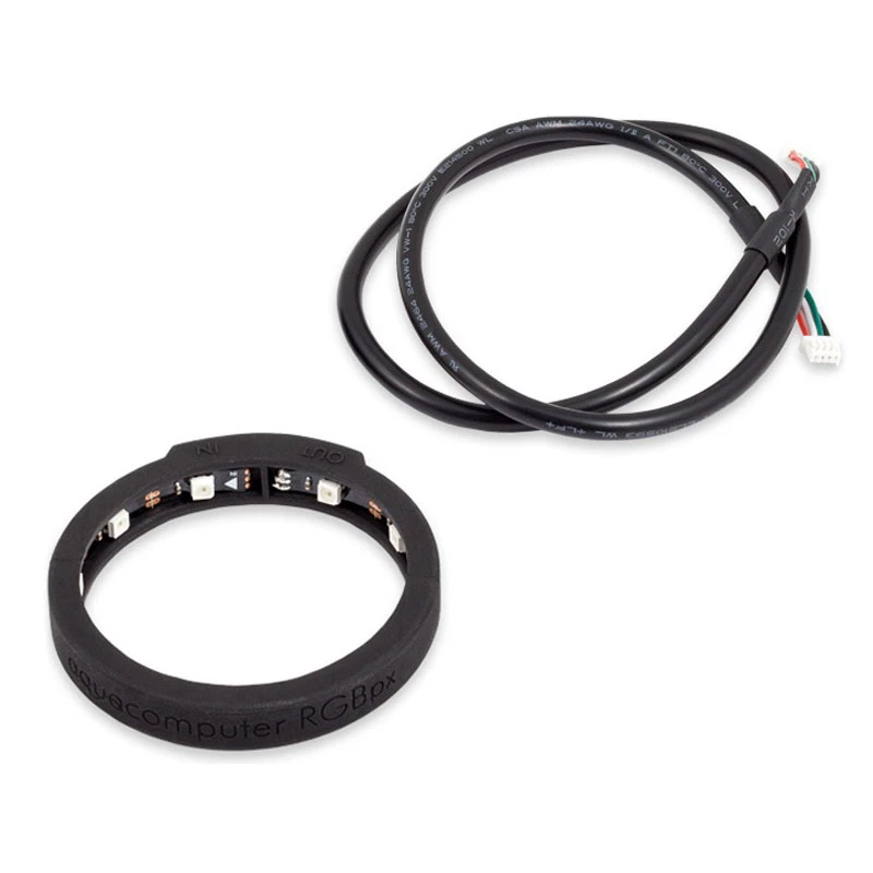 Anel LED para aqualis 100/150, iluminação RGBpx endereçável, Aqua-Computer 53276