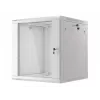 Armário de instalação de parede Lanberg 19'' 12U 600x600mm cinzento (porta de vidro)