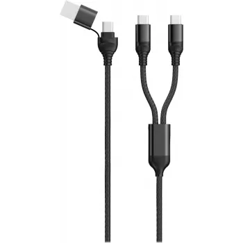 Cabo USB 2GO 797367 1,2 m USB A/USB C 2 x USB C preto
