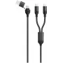 Cabo USB 2GO 797367 1,2 m USB A/USB C 2 x USB C preto