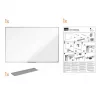 Quadro branco Nobo Essence aço 1500x1000mm (1905212)