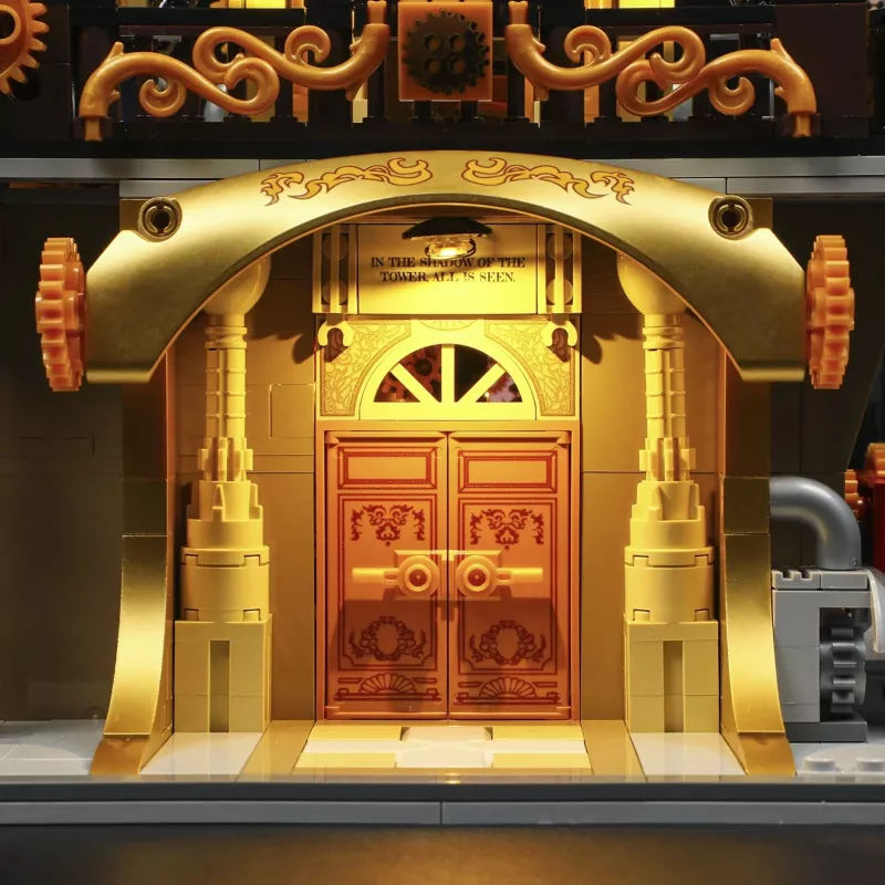 Torre de vigia steampunk, Brinquedo de construção