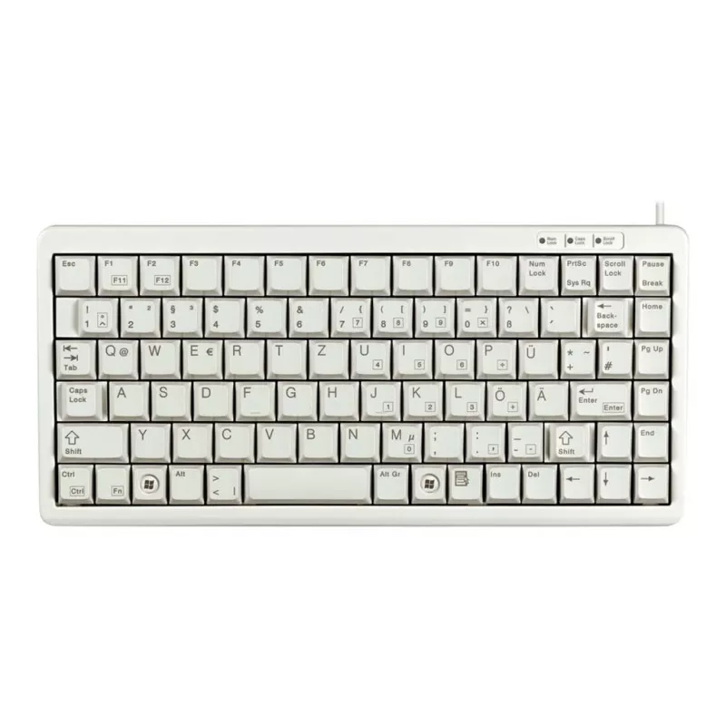 Teclado universal CHERRY G84-4100 USB QWERTZ alemão cinzento