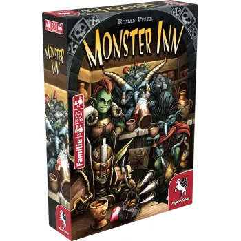 Monster Inn, jogo de cartas